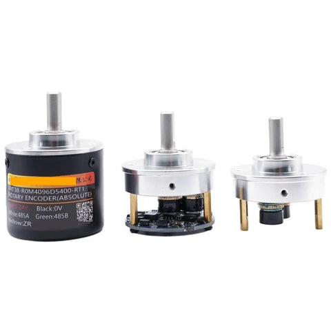 Absolute Rotary Encoder With Single Turn And Multiturn Power Off Memory For Precise Angle Position 0 To 10 Volt Output