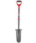 Deep Digging Spade For Garden And Yard Work Narrow Shovel With Serrated Edge For Easy Root Cutting Deep Holes And Transplants Long 44 Inch Shaft With D Shaped Handle Durable Steel For Landscaping And DIY Projects