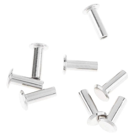 Heavy Duty Chicago Screws Assortment Kit With 304 Stainless Steel Binding Posts And Book Fasteners, 8 stainless steel post fasteners.