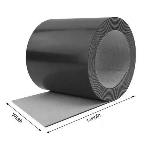 Heavy Duty PVC Conveyor Belt 1.6x16.4 Ft Beefed Up Durability For Commercial Production Lines Warehouse Use Unrolled