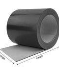 Heavy Duty Beefy PU Conveyor Belt For Food Packaging 2.6 By 16.4 Ft Replacement For Grain Bucket Pulley Industrial Production Line Accessory Durable Belt With Heat Resistance And Wear Resistance, shown rolled out on white background