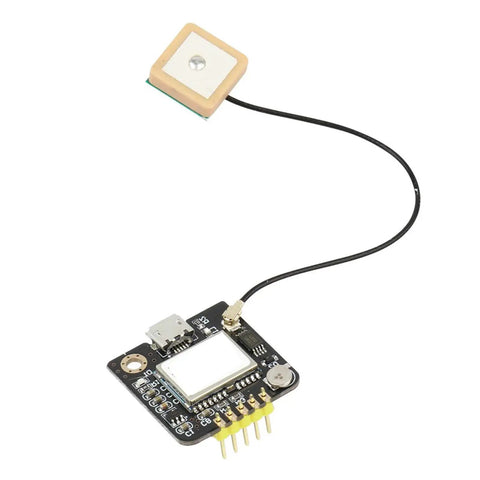 2 Pack GPS Module GT U7 with plug and play USB port and active antenna, NEO 6M software compatible satellite positioning receiver