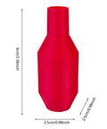 Hands-Off Manual Siphon Pump That Gets The Job Done Fast. 6cm red plastic body for efficient liquid transfer without suction.