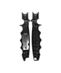 Vane And Wrap Stripping Tool Pro Grade For Arrows with open view showing blade and grip sections