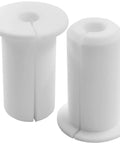 2 Pack Wall Grommets 3/4 Inch Silicone Cable Pass Through Bushings For Cable Routing Waterproof White Durable Grommets