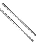 Two Pack 12mm By 450mm Linear Rail Rod Shaft With Case Hardened Chrome Finish For 3D Printers CNC Machines And Automated Equipment