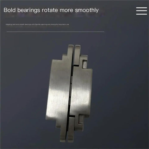 Heavy Duty 3D Adjustable Concealed Door Hinges Delivering A Smooth Ride For Invisible Cabinet Setup Crafted From Solid 304 Stainless Steel showing bold bearings.