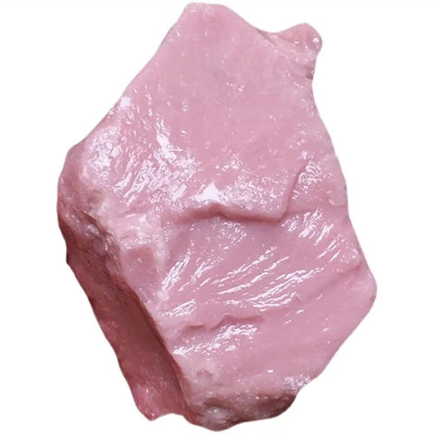Natural Pink Opal Crystal Rough Specimen 1000g for Carving and Home Decor, shown in raw form for DIY and decor use.