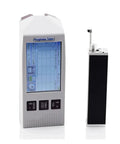 Foolproof Touch Screen Surface Roughness Tester And No Fuss Finish Gauge, handheld device with capacitive display and quick swap probe