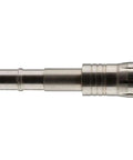 Side view of RIP SHOK Stainless Steel.204 Insert 60 Grain Arrow Inserts, heavy duty 303 stainless, multi-color finish for arrow shafts.