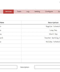 TCP/IP Network Bell Timer Controller With Web Based Scheduling for managing school and factory bell schedules interface
