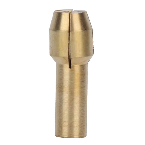 Set Of 10 Dope Mini Brass Collets For Rotary Tools 0.5-3.2mm Chuck Size Fits Electric Grinders Compact Brass Collet