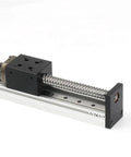 High Precision Electric Linear Guide Rail Cross Actuator System With Stepper Motor Ball Screw Motion Module For Pro Grade Linear Travel In Industrial Automation And CNC Projects, Durable, Smooth, Ready To Install; black rail