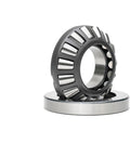 Battle Tested 29422E Thrust Spherical Roller Bearing Built Tough Heavy Duty Axial Load Support showing precision rollers and steel race.