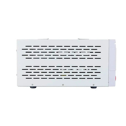 Beefy Precision Adjustable Bench DC Power Supply 100V To 400V, 5 To 40A, Switching Variable Output For Lab Testing, Aging Studies, And Teaching, Stable Voltage, Easy Setup Color 6005 110V side view vented metal case