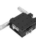 XY Linear Stage 80x80x40mm With Pro Grade Micrometer Manual Precision Translation Cross Roller Bearing Sliding Table