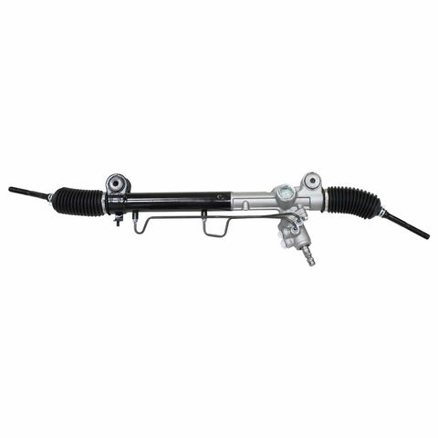 Front view of Complete Power Steering Rack And Pinion Assembly For Toyota Avalon 2005 Through 2012 Camry 2002 Through 2006 Lexus ES300 2002