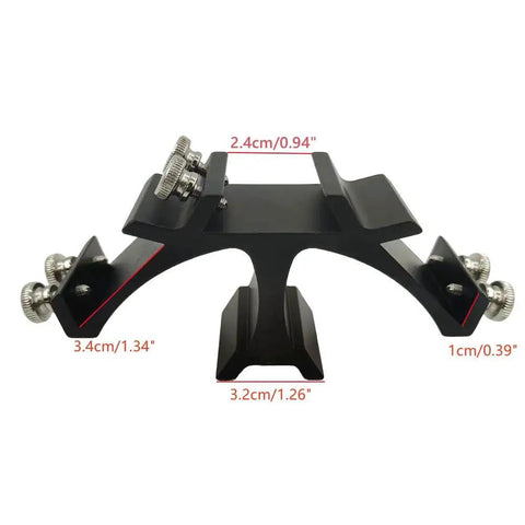 Triple Finder Scope Mount Bracket For Telescopes With Three Dovetail Slots Finderscope Rack Built Tough Full Metal Construction