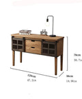 Heavy Duty Industrial Wooden Wine Cabinet Sideboard With Massive Floor Mount Bottle Storage And Durable Scratch Resistant Finish, 120cm wide.