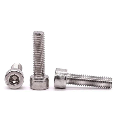 Premium Grade M3 X 16mm Socket Head Cap Screws, 18 8 Stainless Steel Heavy Duty Hardware, Allen Hex Drive Full Thread Fasteners.