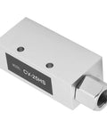 Vacuum generator CV-25HS, silver metal body with threaded inlet