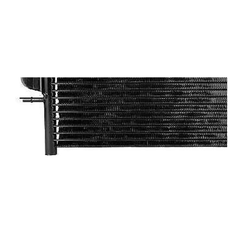 Upgrade Your Nissan Titan XD Ride With This Heavy Duty Transmission Oil Cooler Built For 5.0L Engines From 2016-2019 To Keep Things Chill And Reliable. Black aluminum transmission oil cooler core for Nissan Titan XD 2016-2019 5.0L.