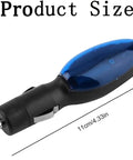 2 Pack Gas Saver Universal Plug and Play Fuel Saver for Cars and Trucks Spill Saver shown with dimensions 11cm by 2.5cm