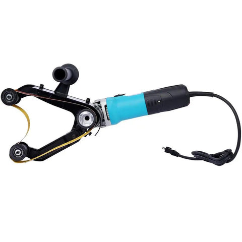 Heavy Duty 1300W Pipe Tube Belt Sander And Polisher With Variable Speed Control for pipe polishing and grinding.