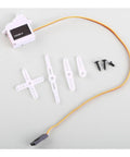 Ultra Lightweight 5.5g Digital Servo Packed With Rugged Metal Gears For Buttery Smooth Control And Zero Lag Maneuvers On Epp F3p Gliders And Rc Planes with mounting hardware.