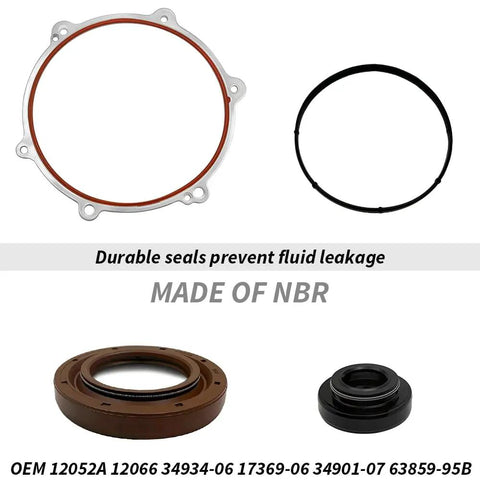 Bulletproof Stainless Steel Primary Cover Bolt Kit With Clutch Gasket For Harley Davidson Touring Models Electra Glide Road King Street Glide 2007 To 2016, includes durable NBR seals.