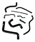Heavy Duty Intake And Vacuum Hose Kit For V W GT I MK2 1.8L 8V Engine PB Code Cars Built Between 1987 To 1991 Black Direct Fit Replacement Assembly, black hoses