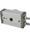 Pro Grade Pneumatic Rotating Cylinder Double Acting Air Cushion Actuator for 1A 2A 3A 7A Models, side view close-up