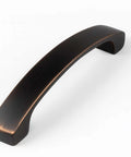 Solid Zinc Alloy Kitchen Cabinet Pull Handle in Oil Rubbed Bronze Simplicity Series Traditional Classic Design Four And Three Eighths Inch