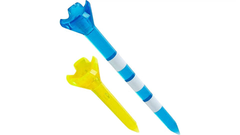 Performance Series Golf Tees Three And A Quarter Inch And One And A Half Inch Assorted Fifty Pack With Low Resistance Four Prong Design