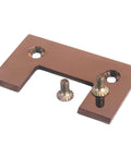 Heavy Duty Glass Door Hinge With 90 Degree Clamp, Stainless Steel Clip for 8-12 mm Toughened Glass, rose gold finish with screws