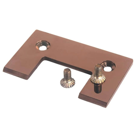 Heavy Duty Glass Door Hinge With 90 Degree Clamp, Stainless Steel Clip for 8-12 mm Toughened Glass, rose gold finish with screws