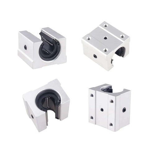 Premium High Precision Linear Guide Rail Kit with 2pcs SBR16 Rails And 4 Smooth Bearings For Super Fast Sliding Motion Plus Easy Setup And No Maintenance Needed Like A Pro DIY Maker SBR16 bearing blocks