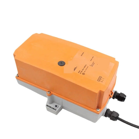 Rock Solid Sm230P Rotary Actuator Damper Motor Delivering 20 Nm Torque And AC 100 To 240V Power For Smooth 90 Degree Swing top view.
