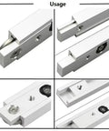 Workshop Ready Woodworking T Track and Miter Jig Kit for Table Saw Projects Pro Grade Aluminum Alloy T Slot System close-up