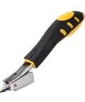 Kickass Heavy Duty Nail Puller And Staple Remover With Comfortable Dual Rubber Grip Handle for upholstery repair and furniture fixing.