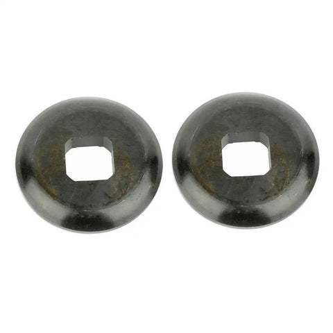 Top Shelf Replacement Blade Clamp Washers And Flange 2 Pack For Skil 1619X Circular Saw Models, durable metal washers with square holes.