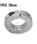 Heavy Duty Aluminum Alloy Double Split Shaft Collar 30mm Anodized Clamp Holds Secure On Soft Shafts And Low Load Tasks Rock Solid Stops Slipping Big Time Reliable Choice For Mechanics Who Skip Junk Items Breaking Under Pressure. 20mm double split shaft collar, aluminum alloy clamp