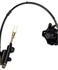 Beefy Rear Disc Brake Master Cylinder Caliper Assembly For Tao Tao Coolster And 50cc To 125cc Chinese ATVs 4 Stroke Quad Bikes