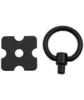 Vintage Style Drawer Pulls With Square Back Plate Old School Charm For Wooden Furniture Retro Hardware For Dresser Chest And Cupboard Doors 2 Pack Black ring and plate