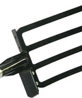 Heavy Duty Garden Fork For Digging And Weeding With Sharp Tines And D Shaped Handle Heat Treated Steel Yard Tool Built For Easy Soil Penetration