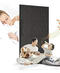 Rock Solid Acoustic Panels For Home Studios And Piano Rooms Flame Retardant High Density Foam Tiles in a bedroom with musicians.
