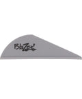 Blazer Silver Vanes 36 Pack Universal Archery Vanes For Broadheads Crossbows And 3D Archery High Profile Short Length For Arrow Stability And Easy Setup USA Made