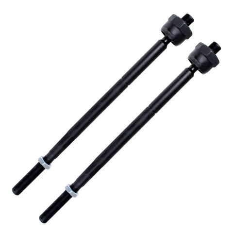 Front End Suspension Kit For 2013 2018 Ram 1500 And 2019 2020 Ram 1500 Classic 5 Lug Wheels, Fits 4WD And RWD With Air Suspension, Includes 2 Upper Control Arms With Ball Joints And 4 Tie Rod End Links; black tie rod end links