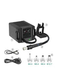 Pro Grade 1300W Lead Free Hot Air Gun And Soldering Desoldering Station With AI Voice Control PID Temperature 70 L Per Min Air