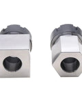 Two Piece ER-32 Collet Block Set With Square And Hex Workholding Blocks For Milling, Drilling And Precision Machining displayed.